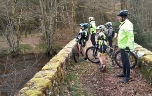 8 février 2026 - 17km au départ de Nedde - D+ 410m - 4 enfants et 3 encadrants